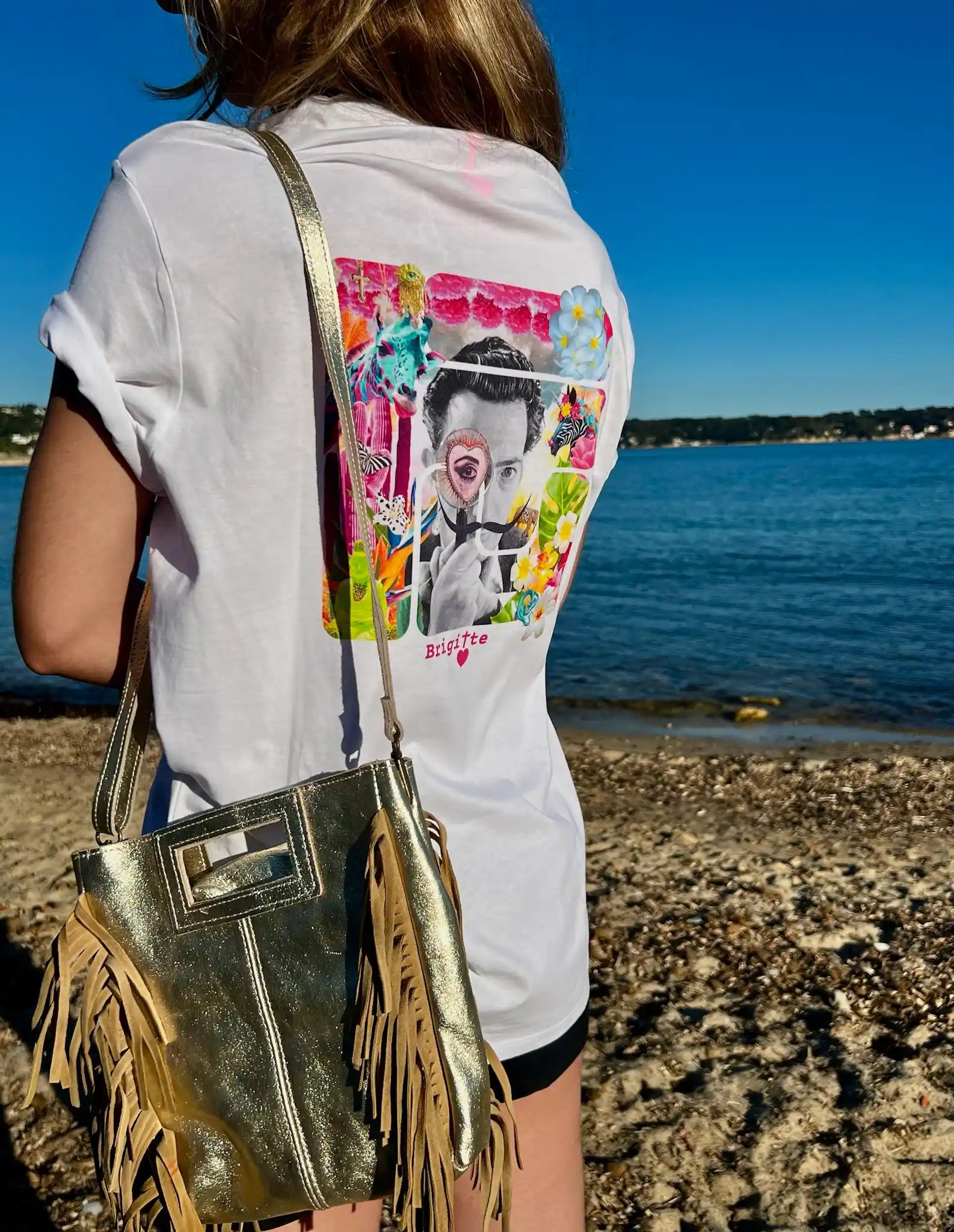 T-shirt Salvador bohème chic – design artistique unisexe