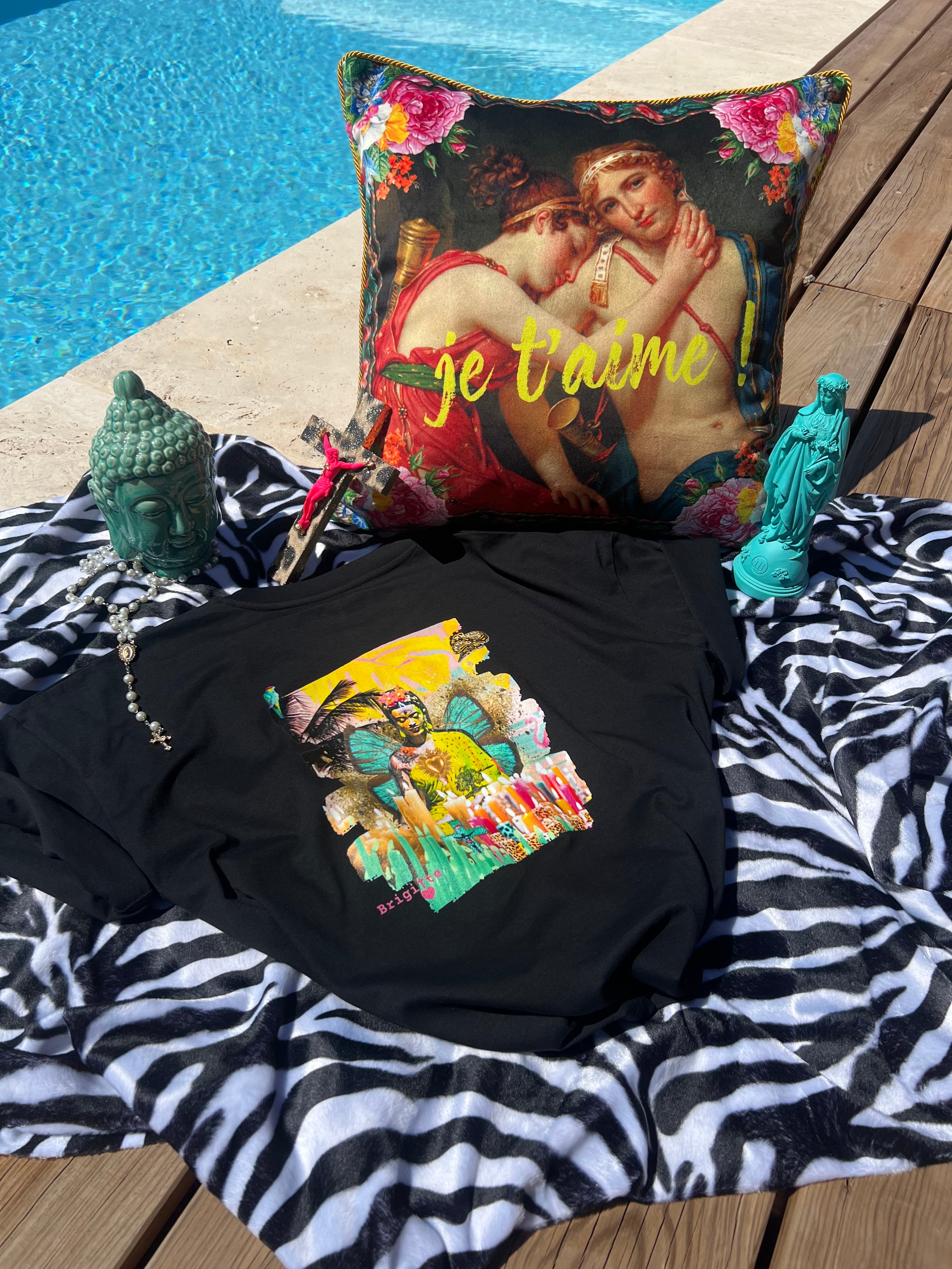 T-shirt FRIDA BOUDDHA bohème chic unisexe – coton recyclé