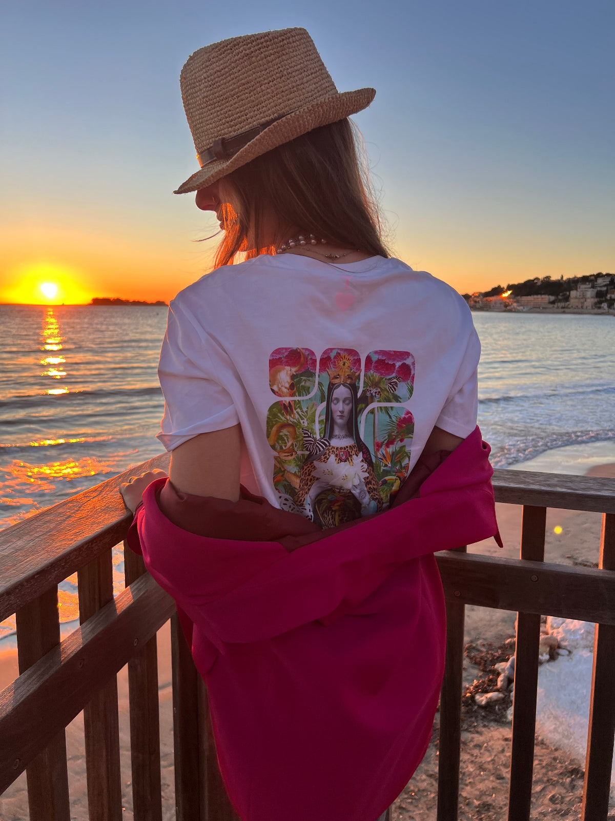 T-shirt Divina bohème chic unisexe – coton recyclé